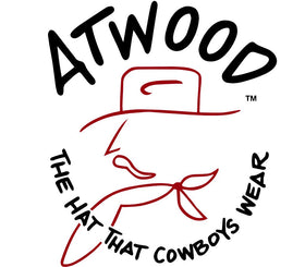 Logo of Atwood Hat Company, The hat that cowboys wear