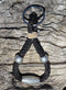 Beautiful Braided Horse Hair Bosal Shape Bead Key Ring Chain *** Great Gift ***