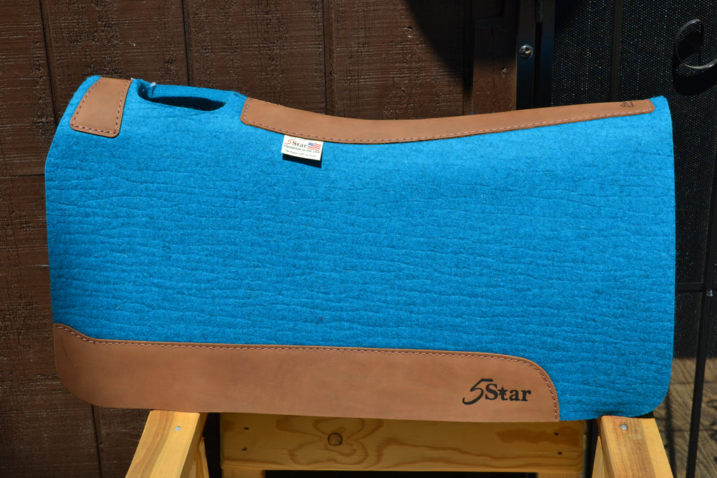 Wool Felt Horse Saddle Pad - 30 Length X 30 Width X 3/4 Thickness