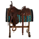 1313AA-30 Double Arrow 40X34 New Zealand Wool Saddle Blanket
