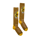 Lucky Bucking Cowgirl Tan Performance Boot Socks