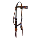 2800 - Purple Collection 1 - 1/2" Contour browband headstall