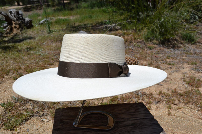 Atwood Hat Co. - 7X Buckaroo Vaquero Cowboy Hat 4.5" Brim Chocolate Brown Band