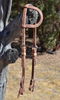 Jose Ortiz Harness Leather One Single Ear Headstall Tie Ends