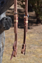 Jose Ortiz Harness Leather One Single Ear Headstall Tie Ends