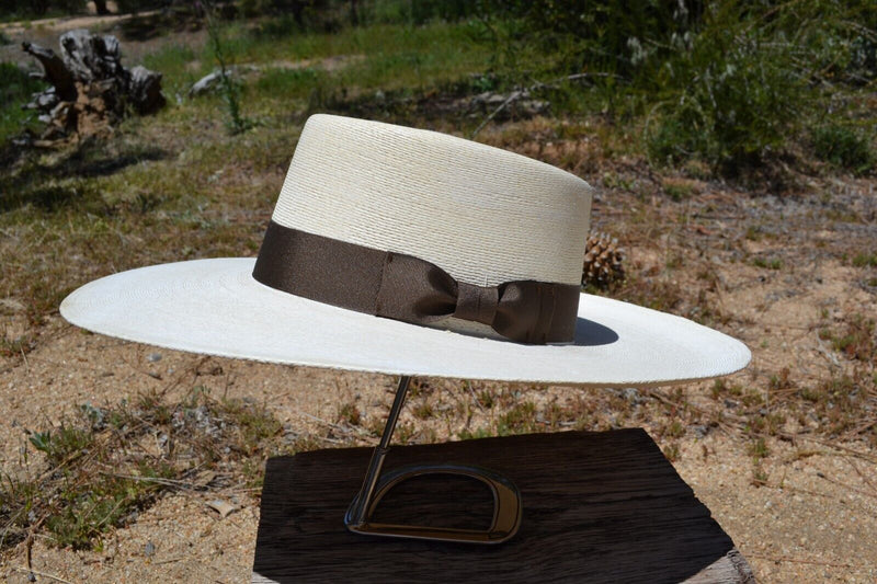 Atwood Hat Co. - 7X Buckaroo Vaquero Cowboy Hat 4.5" Brim Chocolate Brown Band