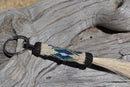 Beautiful Hand Hitched Horse Hair Key Ring Chain with Tassel *** Great Gift ***