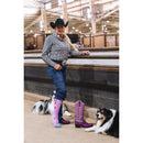 Lucky Lavender Light Pink Performance Boot Socks