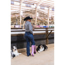 Lucky Lavender Light Pink Performance Boot Socks