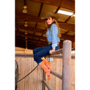 Cactus Alley-Moo Cactus Orange Performance Boot Socks