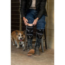 Retro Lucky Chuck Black/White Performance Boot Socks