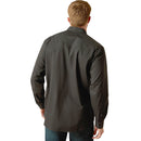 Ariat Mens Wrinkle Free Refines Slub Long Sleeve Shirt