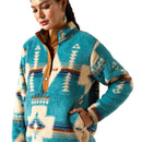 Ariat Womens Berber Snap Front Sweatshirt