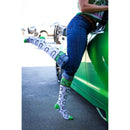 High Maintenance Cowgirl Kelly Green/ White Performance Boot Socks