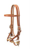 Justin Dunn Bitless Bridle Harness leather