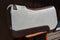 5 Star Equine Products performer saddle pad in natural felt and one inch thick.
