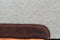 Close up of 5 Star Logo stamped into the brown wear leather.