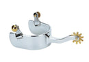 Weaver stainless steel ladies' equitation spur is a traditional 10 point spur