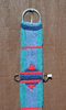 100% Mohair Vaquero Style Straight Cinch - Teal/Periwinkle Blue/Red/Navy - 28"