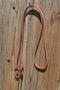 Jose Ortiz 1/2" Conditioned Harness Leather Roping/Loop Reins