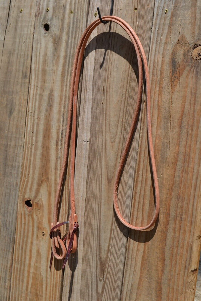 Jose Ortiz 1/2" Conditioned Harness Leather Roping/Loop Reins