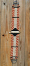 Brand new,  Jose Ortiz - Vaquero Brand - 100% Mohair Cinch/Cincha made in the Vaquero style.    This narrower cinch is 36" long end to end, single layer 16 strands and 4 1/2" wide at the widest point.  Hand made from 100% natural mohair in natural, black and rust colors.  