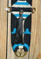 Close Up View 100% Mohair Vaquero Style Girth/Cinch w/Shu-Fly - Black, Natural, Turquoise -30"