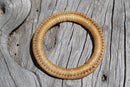 3 1/4" Rawhide Wrapped Saddle Rings