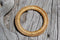 3 1/4" Rawhide Wrapped Saddle Rings