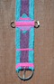 100% Mohair Vaquero Style Straight Cinch - Teal/Eggplant/Raspberry/Blue - 28"