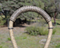 Jose Ortiz 5/8" Natural Rawhide Bosal Brown/Natural Nose & Round Knot - 18 P
