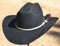 1/4" Braided Horsehair Hatband Double Side Tassel - White & Black