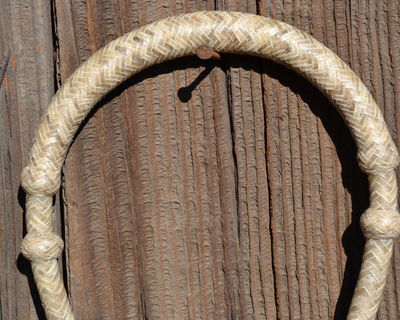 Jose Ortiz 1/2" Variegated Natural Rawhide Bosal Nose & Pear Knot - 12 P