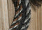 Jose Ortiz 3/8" Tri-Rope Mane Hair Mecate Reins 22' - Black/Chestnut/Grey