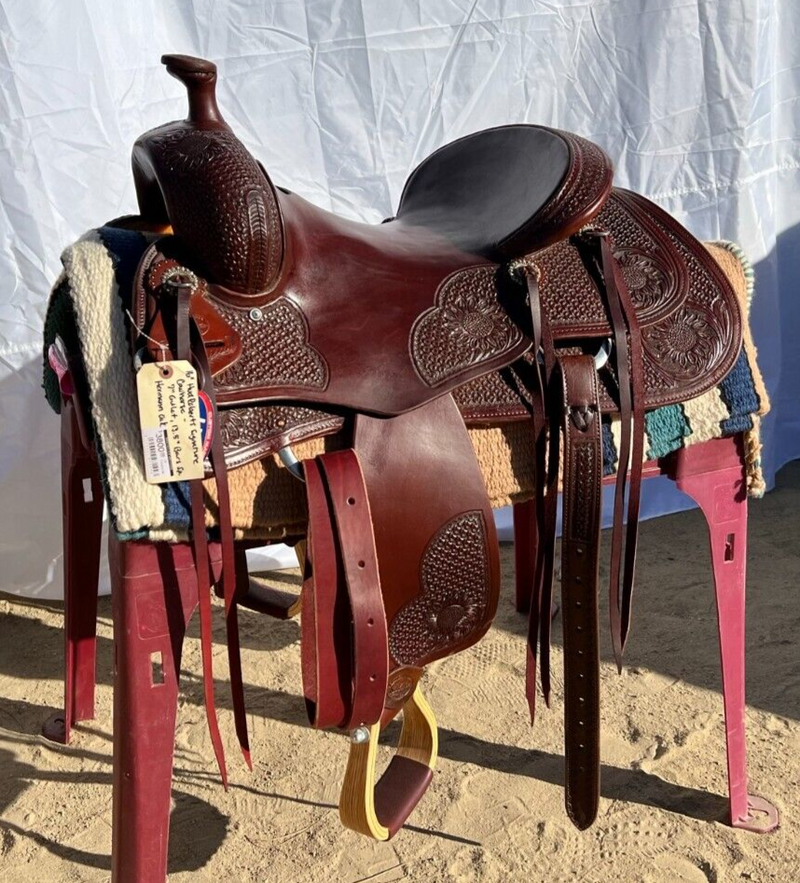 16" HR (Hud Roberts) Signature Series Working Cowhorse Saddle