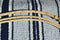 Beautiful Jose Ortiz Romel Reins, 12 plait Hand Braided Light Natural Variegated Rawhide braided in the Oklahoma style with round knots and long buttons