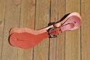 Basic harness leather spur straps with stainless steel buckles.  Nothing fancy, just a plain hard working spur strap.  Sized for Ladies or Youth.