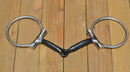 Circle R by Reinsman - Offset Dee 7/16 Smooth Sweet Iron Mouth Snaffle Bit  3" Rings, 5" SI Mouth 