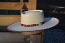 Atwood Hat Co. - 15X Santa Fe Nevada Cowboy Hat 4.5" Brim with Red SW Binding