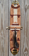 100% Mohair Vaquero Style Girth/Cinch w/Shu-Fly -Tan, Natural, Brown - 32"