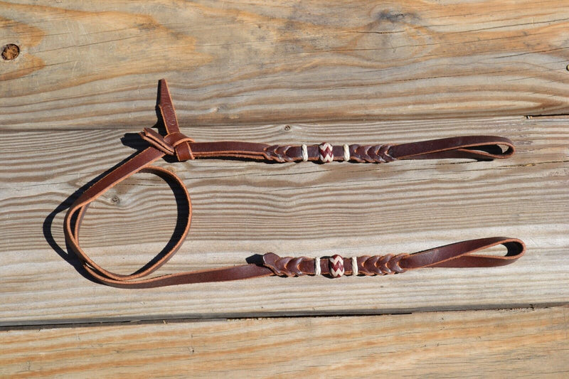 Bosal Tressé Avec Cuir Brut Marron Naturel - Taille Standard Bosal Tressé Avec Cuir Brut Marron Naturel - Taille Standard