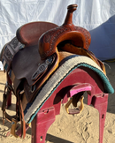 15.5" HR (Hud Roberts) Signature Series Ranch Cutting Saddle