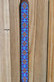 Close Up View Beautiful Beading. Cashel Breast Collar Wither Strap Beaded - Turquoise / Blue / Red