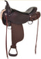 17" Circle Y High Horse Daisetta Trail Saddle - Walnut - Wide Bars