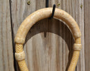 Jose Ortiz 5/8"  12 Plait Natural Rawhide Bosal - Traditional Round Knot