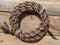 Jose Ortiz 1/2" Mane Mecate Reins - 6 Str x 22' - Sorrel/Chestnut/White/BW
