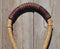 Jose Ortiz 5/8" Natural Rawhide Bosal with Latigo Nose and Round Knot - 18 P