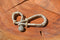 Single View Hand Braided Natural Rawhide Bit/Rein Connector.  Made from 4 plait natural rawhide with sliding knot and loop attachment.  Approx. 4" long.  Sold n pairs.  Single replacement connectors also available.