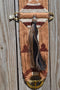 100% Mohair Vaquero Style Girth/Cinch w/Shu-Fly -Tan, Natural, Brown - 32"