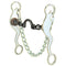 Reinsman - Stage C - 6" Ported Chain Pony Bit, 6" cheeks, 4 1/2" Mouth, 3/4" Port.  Ported chain mouth.  This stainless steel cheek features a unique no-pinch headstall ring.  Excellent balance, medium leverage (tight curb) to low leverage (loose curb).  Excellent for later training, showing, pleasure and on through competition.  Mouthpiece uses tongue pressure for a different cue and adds more bar pressure than a straight chain for the harder mouthed pony.
